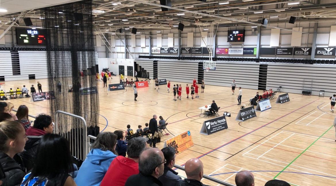 The morning after that first BBL game, 600 young players took to the court in the arena's first of many CVL Saturdays.