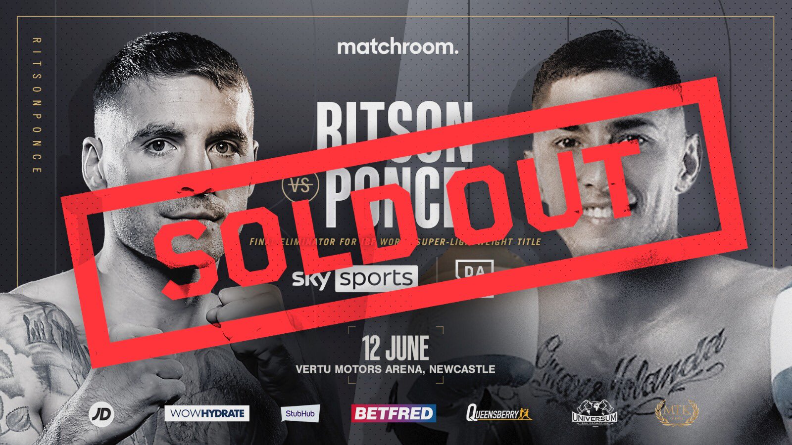 Sold Out Matchroom Boxing This June With Up To 1 000 Spectators Newcastle Eagles