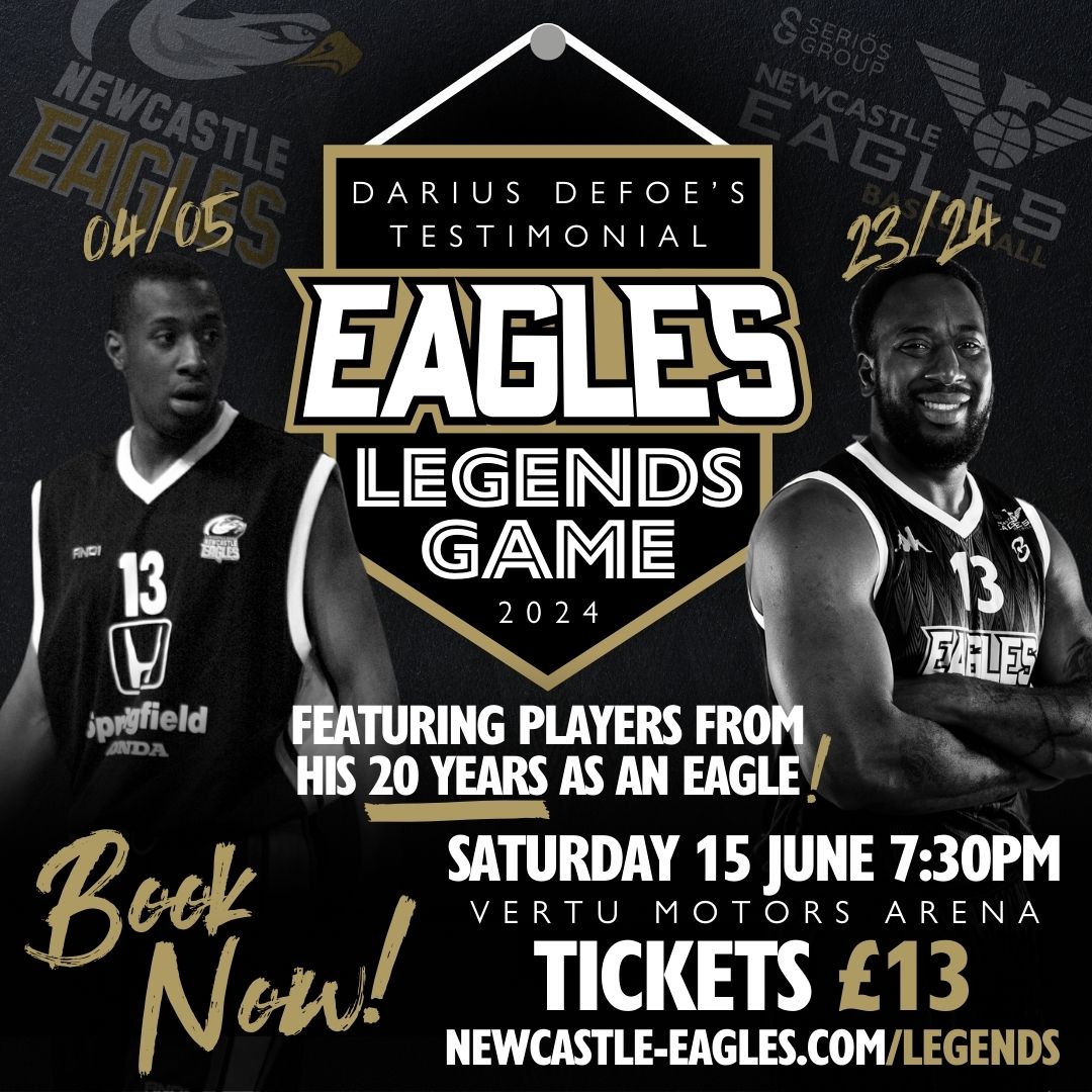 Sade Sets Out His Season – Newcastle Eagles